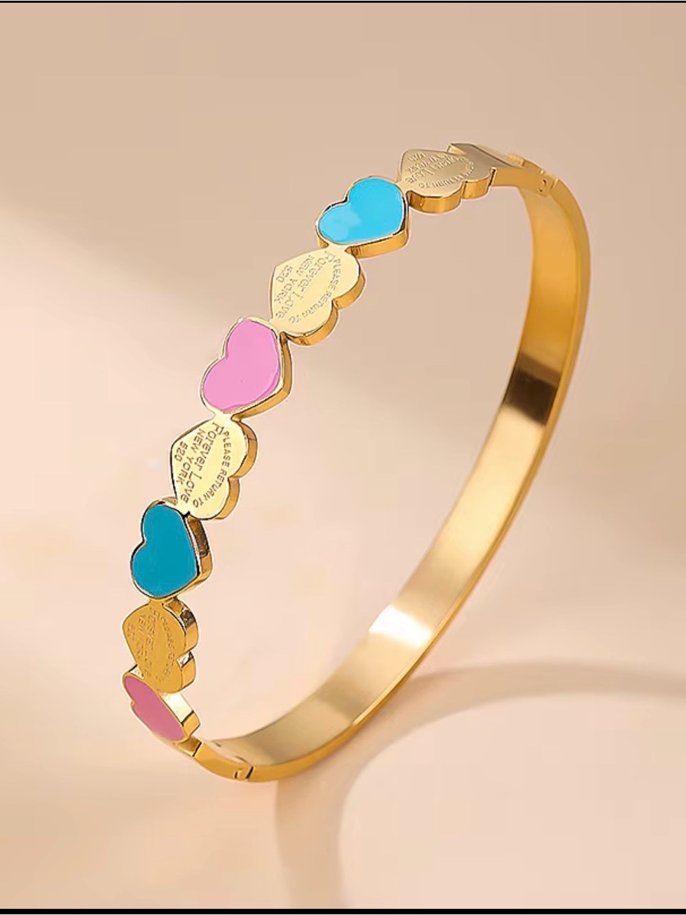 Forever Love stainless steel bracelet